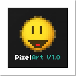 PixelArt V1.0 | Smiley :D Posters and Art